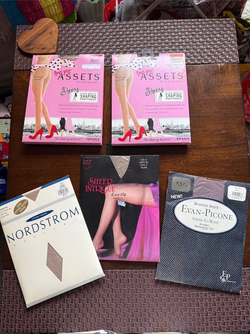 SPANX Sheer nude high waist shaping Pantyhose size 1